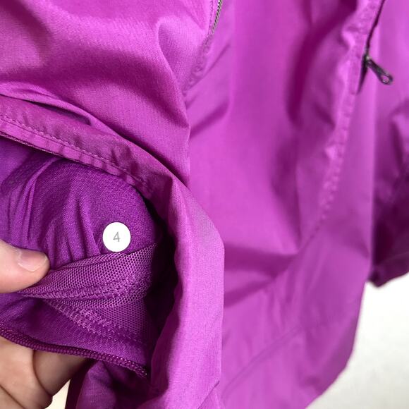 Lululemon Gather And Sprint Jacket Ultra Violet Womens Size 4 Running EUC - Picture 11 of 12